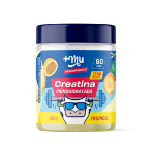 Creatina +Mu Performance 100% Pura - Tropical - 210g