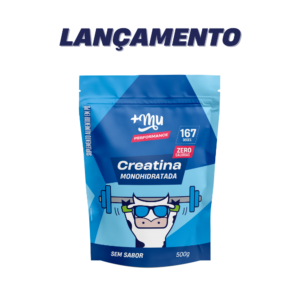 Refil Creatina +Mu Performance 100% Pura - Sem Sabor - 500g