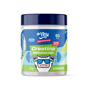 Creatina +Mu Performance 100% Pura - Limonada - 210g