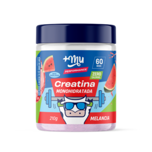 Creatina +Mu Performance 100% Pura - Melancia - 210g