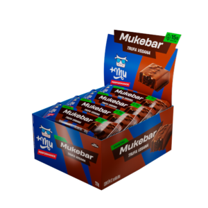 Mukebar Vegetal +Mu Performance 15g de Proteína - Trufa - Caixa 12 unidades - 720g