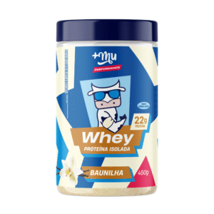 Whey Isolado +Mu Performance - Baunilha - Pote 450g