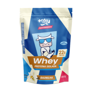 Whey Isolado +Mu Performance - Baunilha - Refil 900g